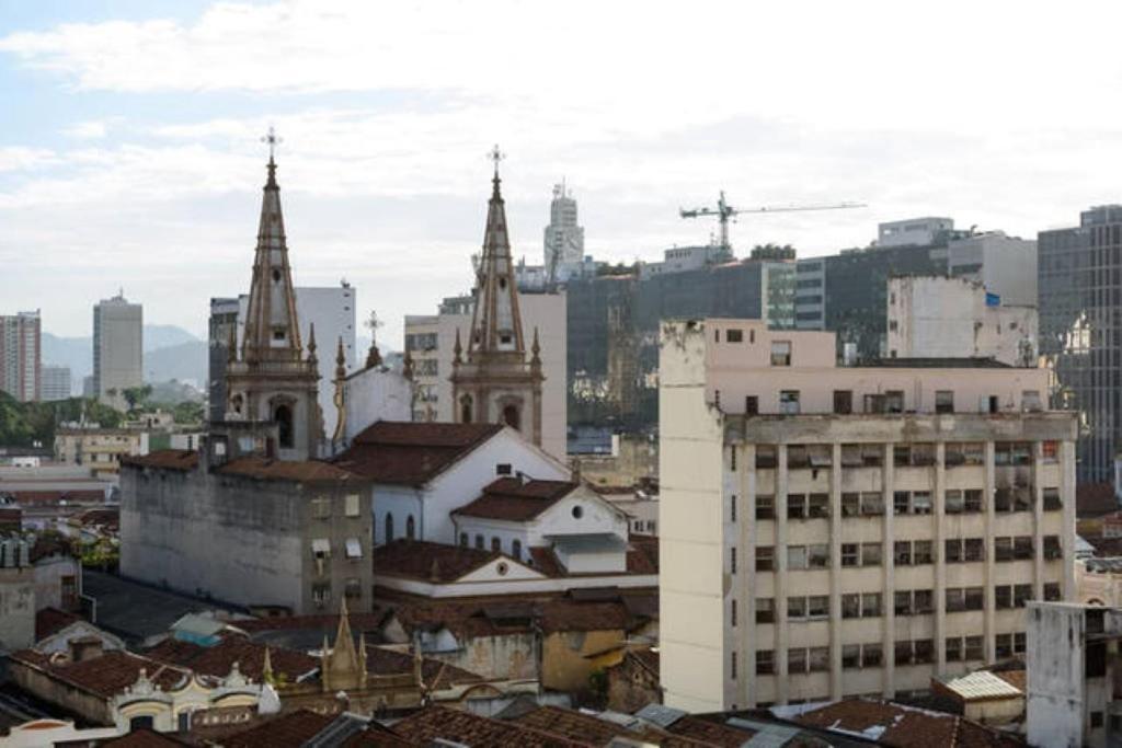 Centro Da Cidade Com Vista Para O Cristo Ρίο ντε Τζανέιρο Εξωτερικό φωτογραφία